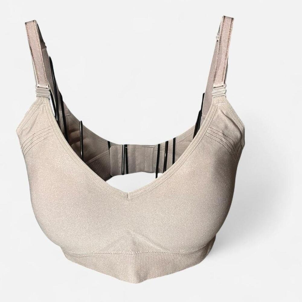 Warner's Easy Does It Wireless Lift Convertible Comfort Bra - Toasted Almond M